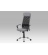 Autronic Office chair, mesh black+fabric grey, pp+chrome armrest, tilt mechanism KA-V206 GREY